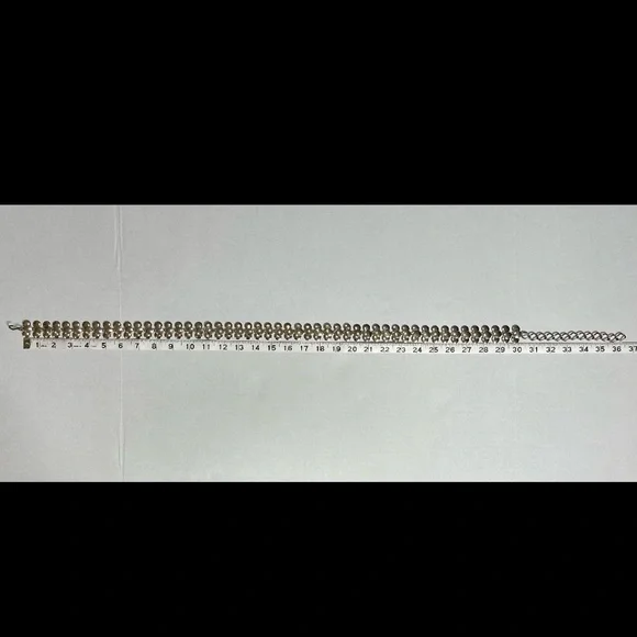 Vintage 70s 80s Gold Tone Chain Belt Lightweight Boho Festival Style 30-36” - Picture 3 of 9